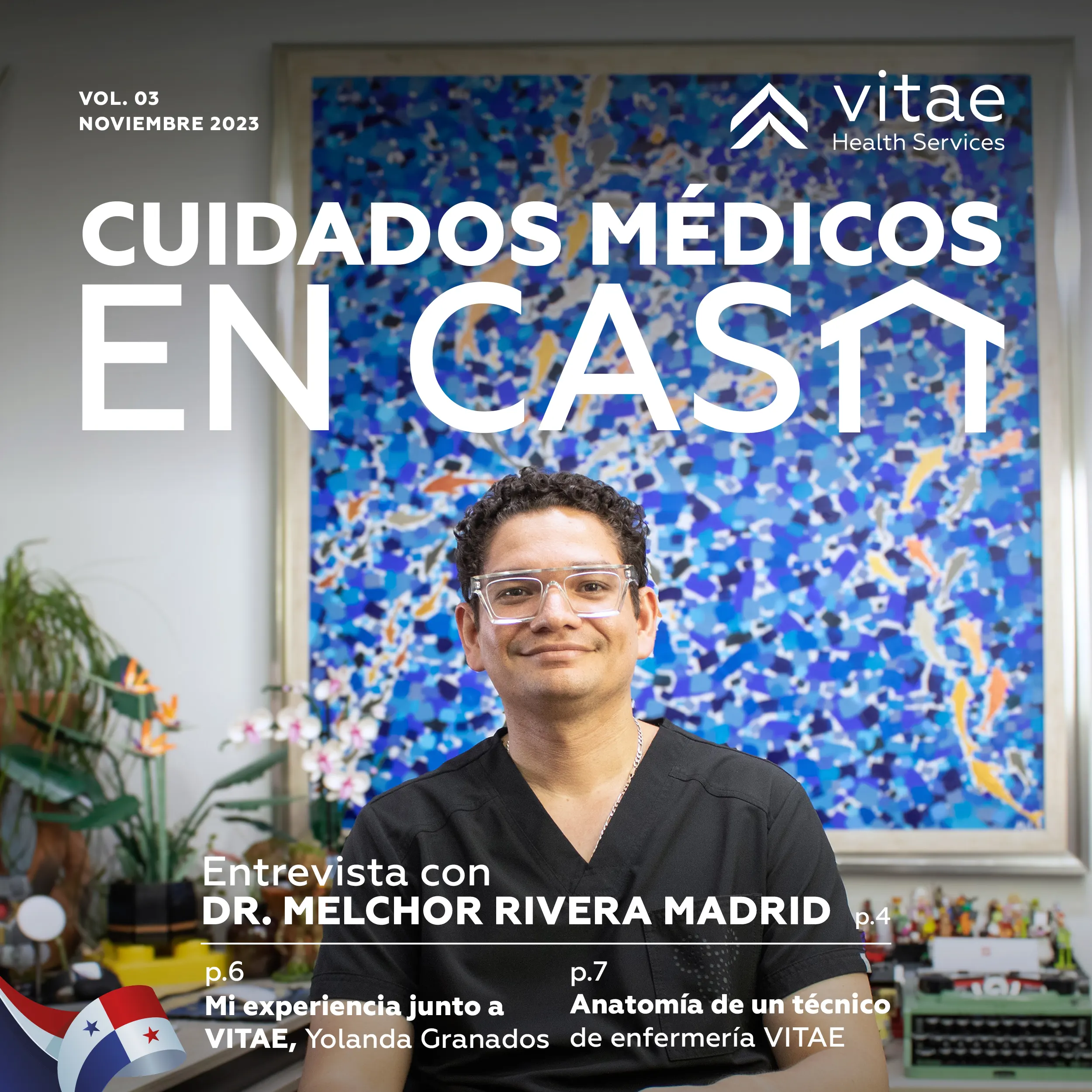 Revista: Cuidado de adultos mayores - Dr. Melchor Rivera Revista: Cuidado de adultos mayores - Dr. Melchor Rivera